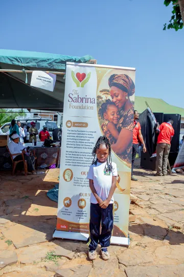 Imelda Florence Makoa, nine years old, Sickle Stroke warrior from Kigoma, Tanzania
